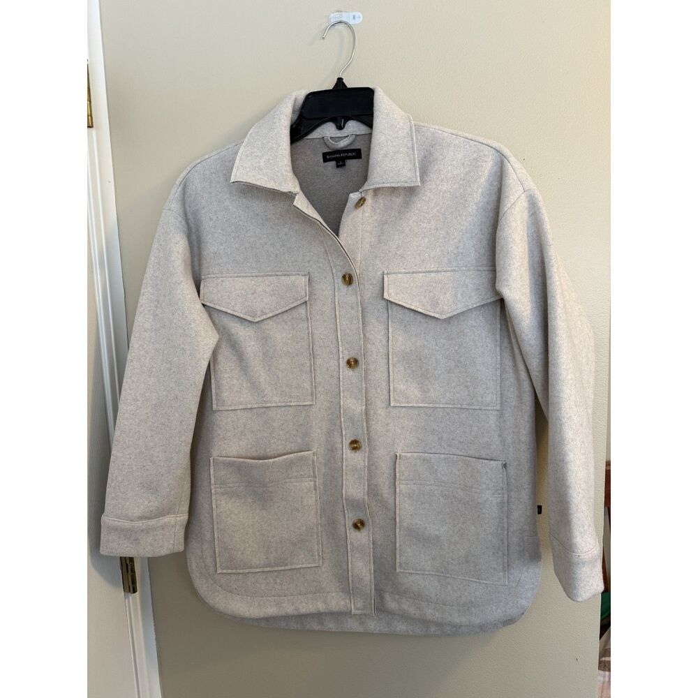 🏷️ Banana Republic Utility Shirt Jacket‎ (Shacket) - Men’s Small